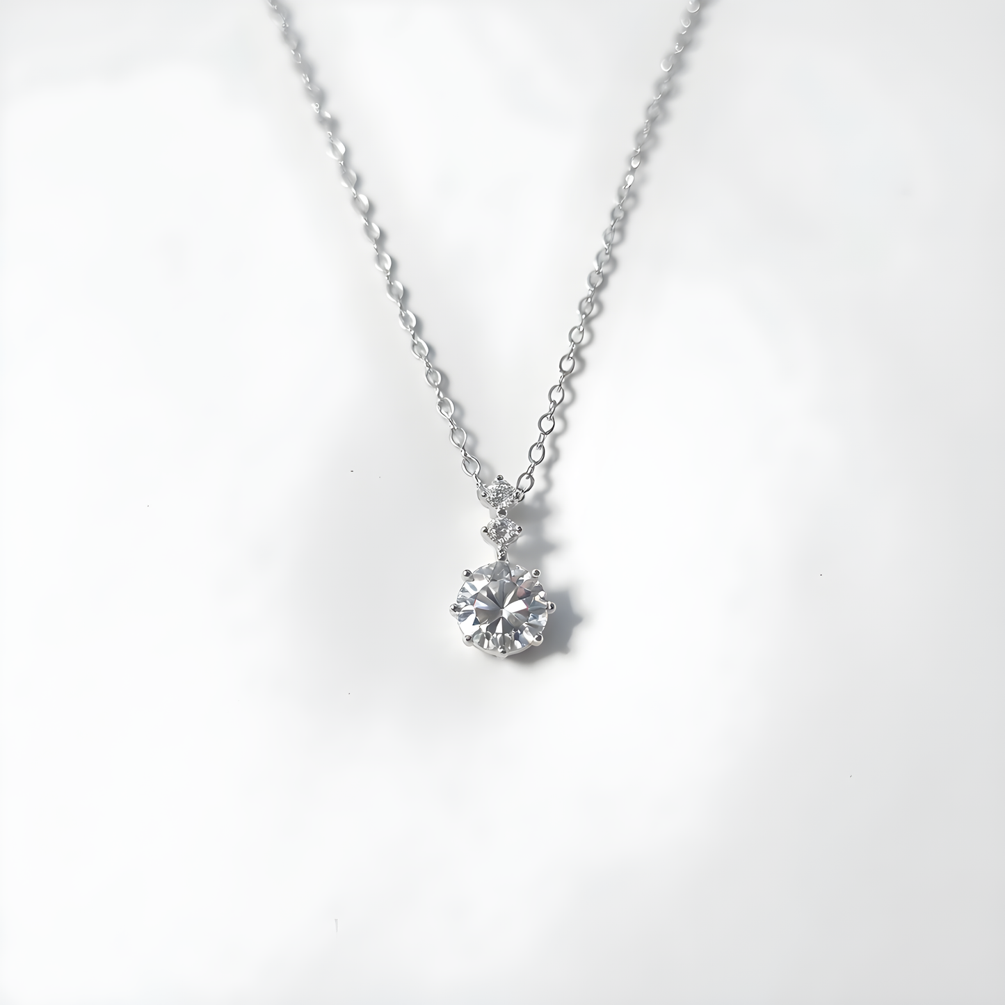 Celestial Solitaire Necklace
